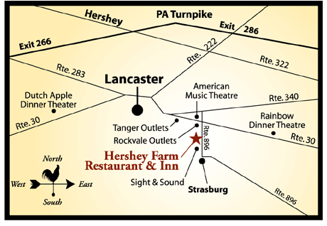 Hershey Farm Map